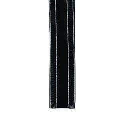 AussieSuperStore Party Essentials Black/Silver Sheer Edge Satin Metallic Ribbons 22 mm (in 13 colours) Sheer Edge Satin Metallic Ribbons 22mm | Gift Wrapping Ribbon 9331468013082 VSMBK20